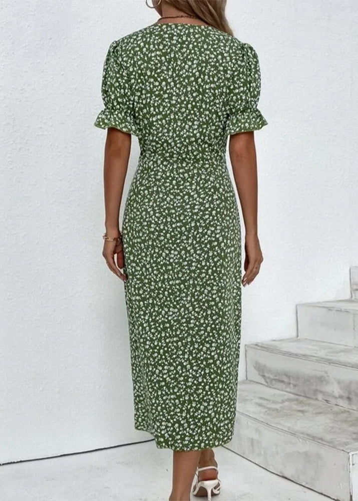 Aysel Elegante en Comfortabele Bloemenjurk