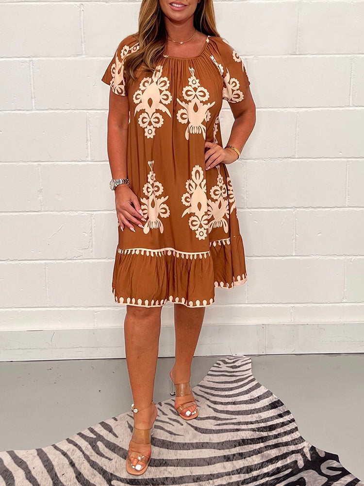 Freya - Zomerjurk met een unieke print