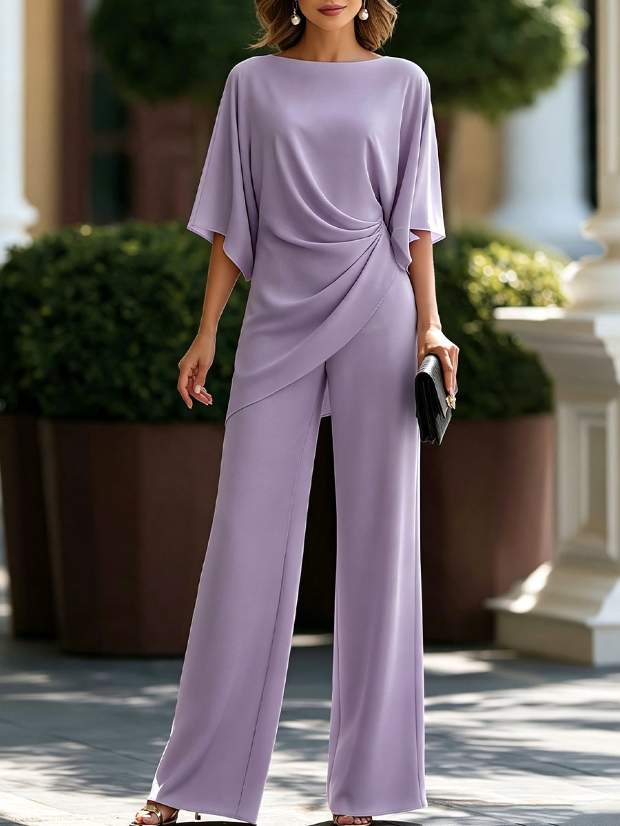 Truus - Drapeerkleding voor dames met wijde broek