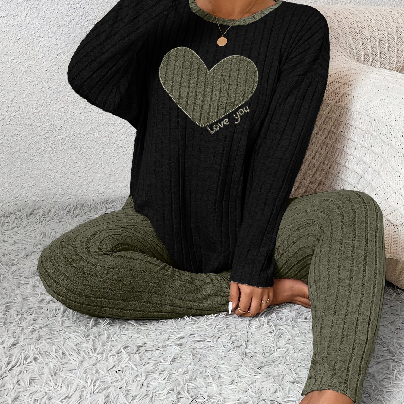 Javelle - Set Loungewear Hart Comfort Relax
