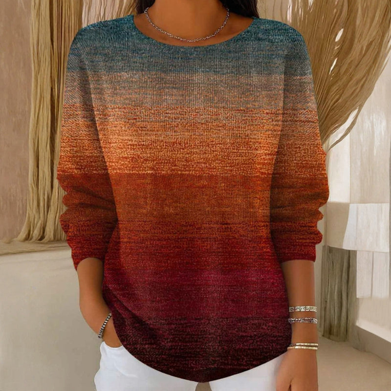 Gisellira - Elegante Gradient Trui