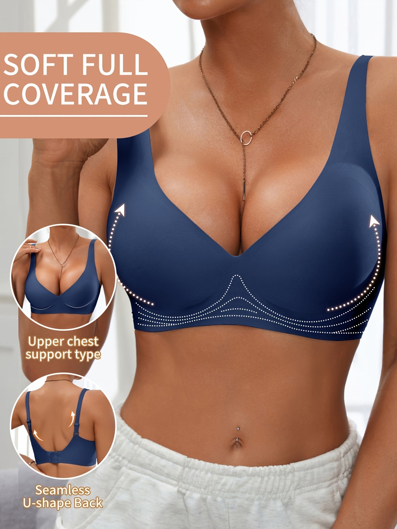 Isendra - Push-Up Beha met Hoge Comfort en Bedekking