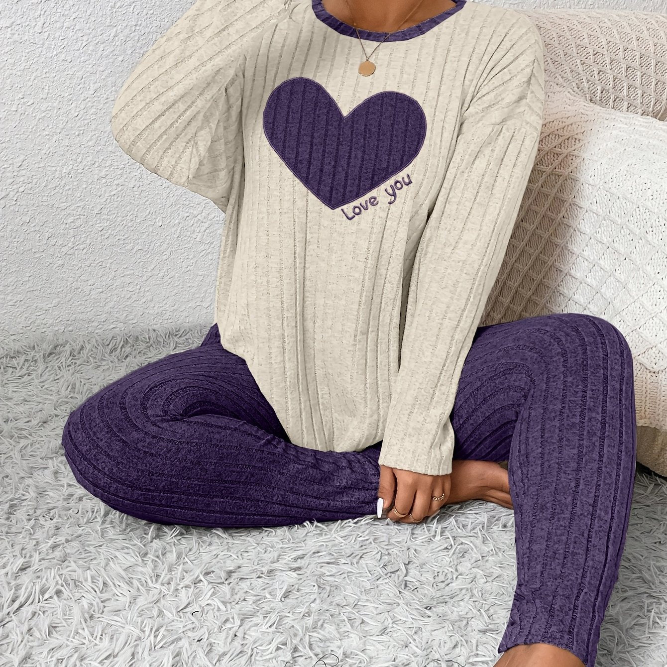 Javelle - Set Loungewear Hart Comfort Relax