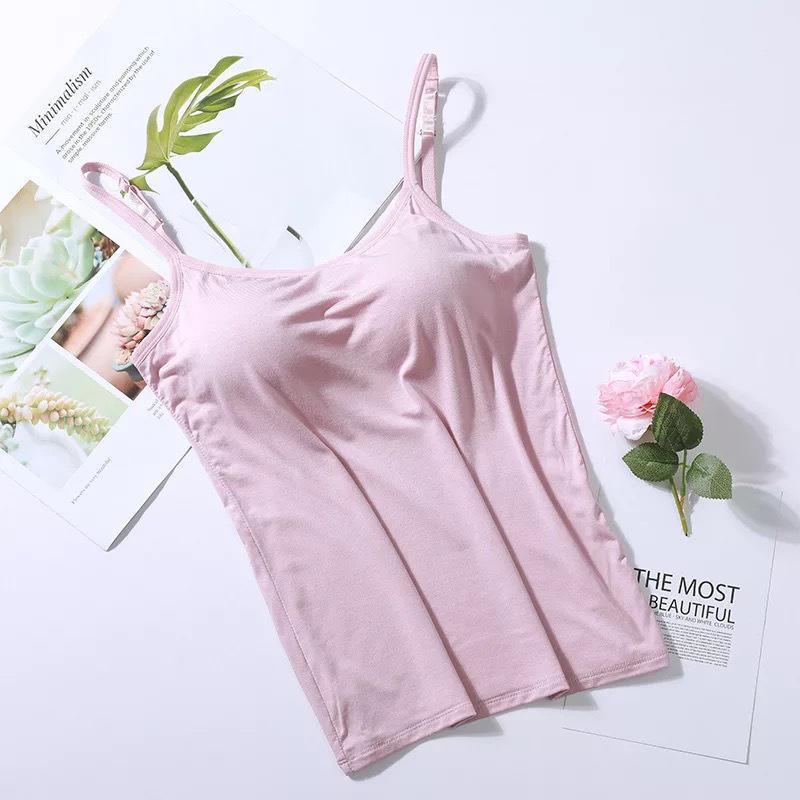 Monica - Tanktop met Ingebouwde Bh