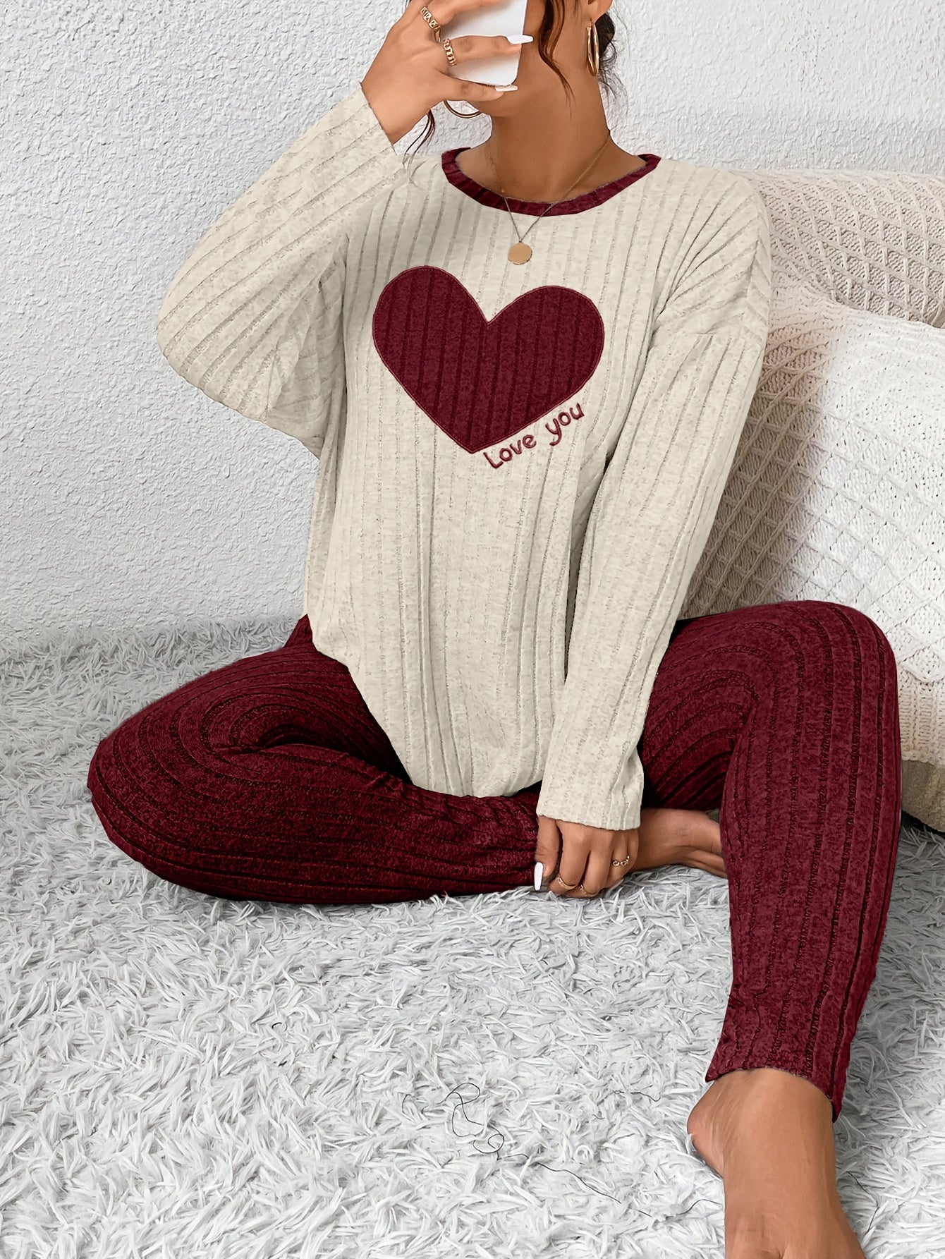 Javelle - Set Loungewear Hart Comfort Relax