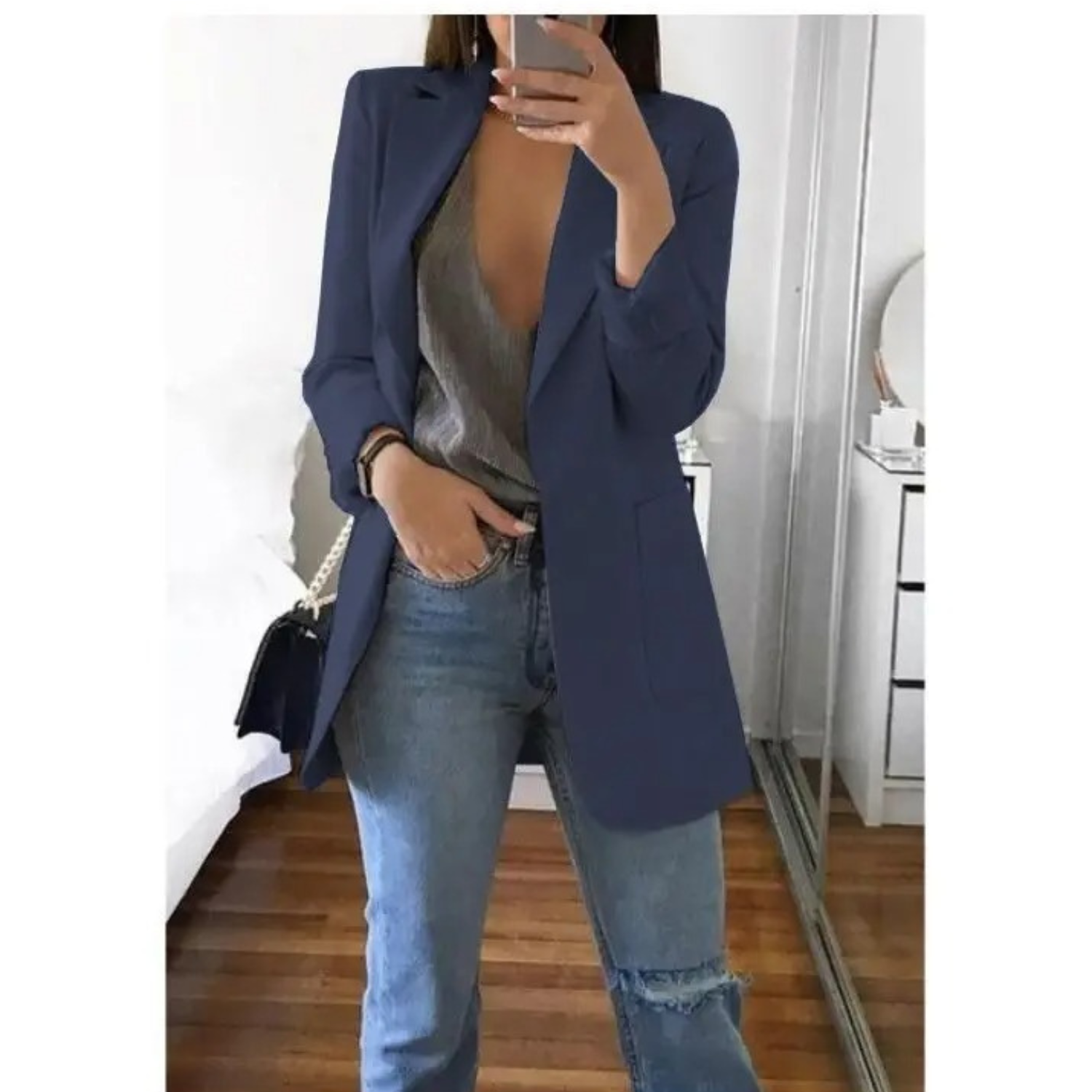 Emmanuelle - Lange Dames Blazer