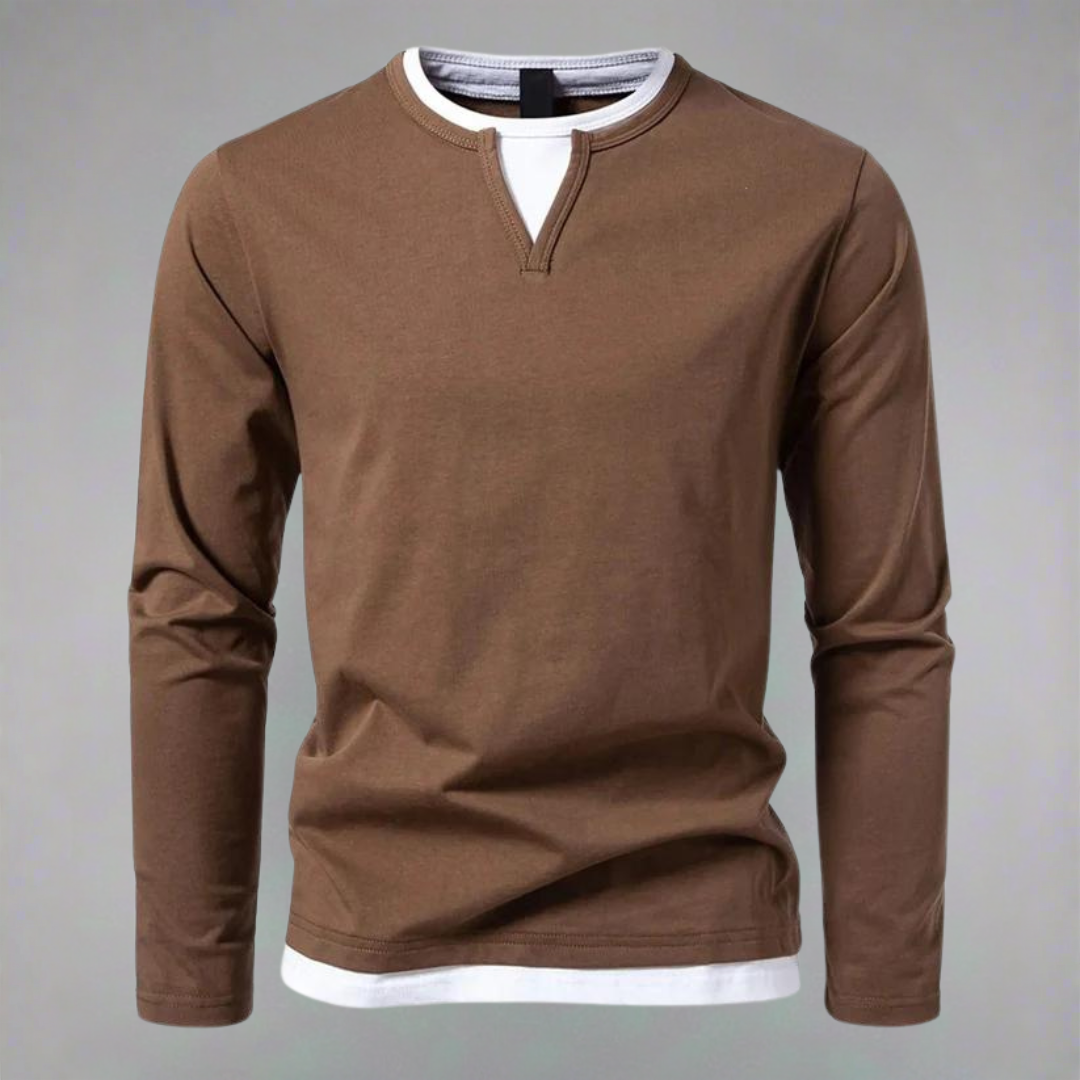 Ryan – Lange Mouwen Trui met V-Hals
