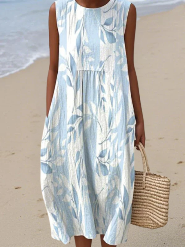 Tazira - Vrouwelijke Zomerjurk met prachtige print