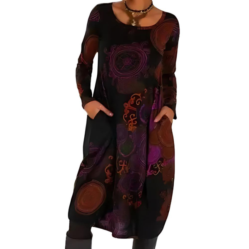 Lilou - Elegante en Comfortabele Winterjurk