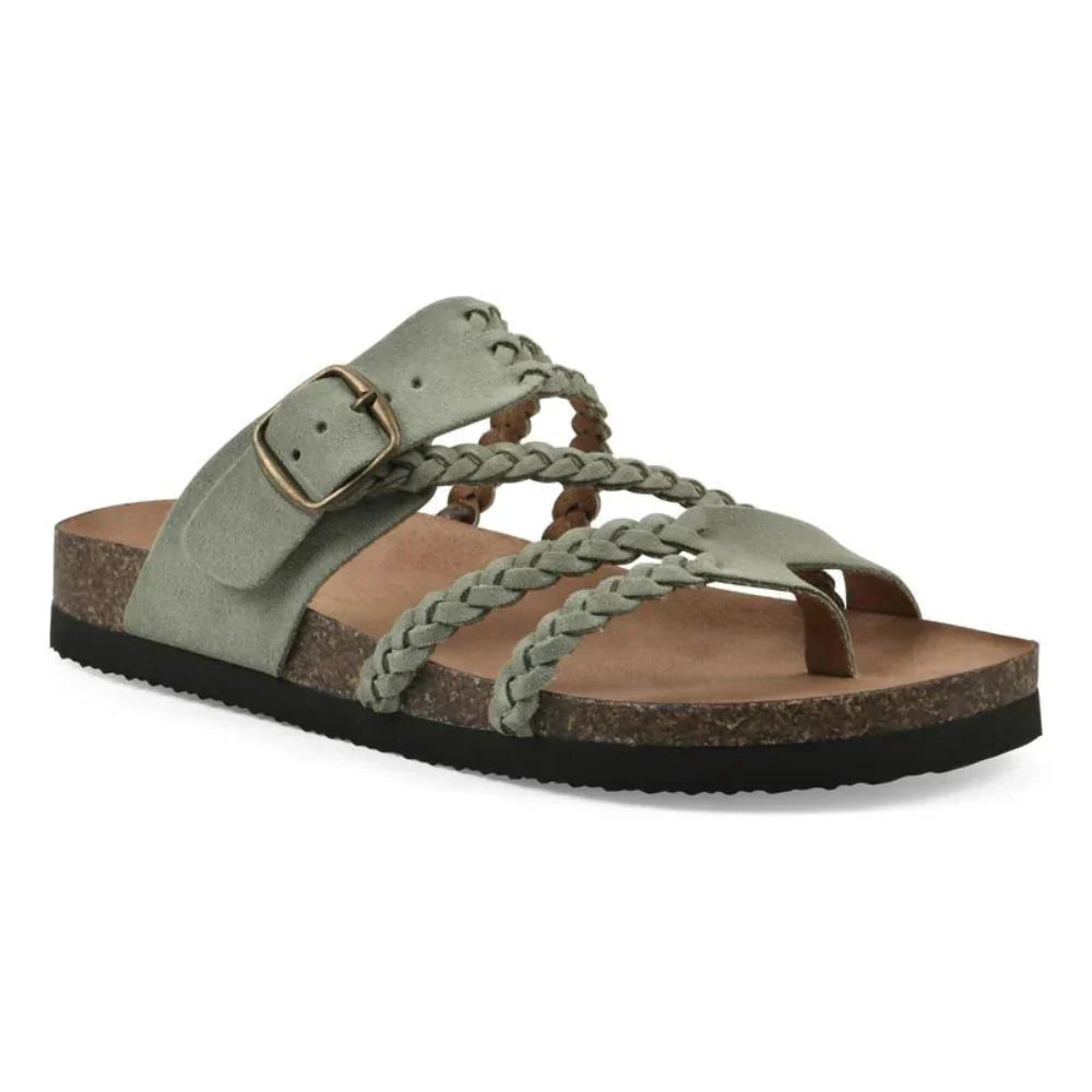 Dalyra - Dames orthopedische sandalen met verstelbare gevlochten banden