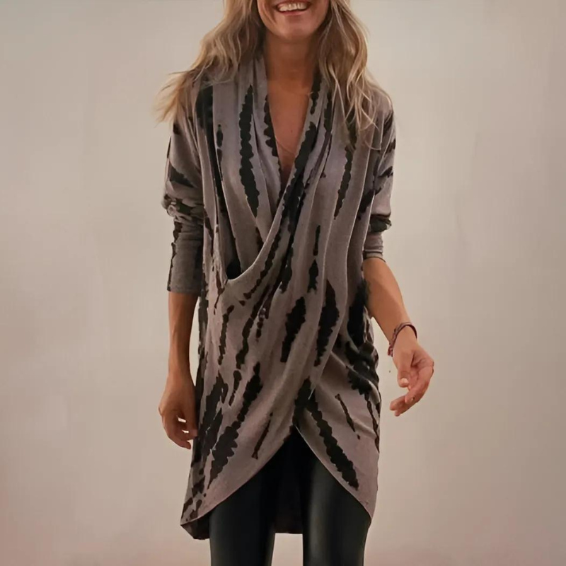 Petra - Luxueuze tuniek met V-hals