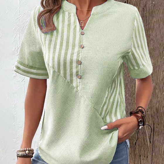 Liva - Gestreepte Blouse
