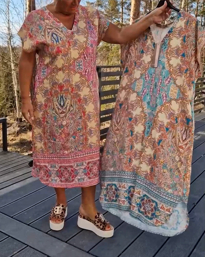 Ailina - Prachtige dames zomerjurk