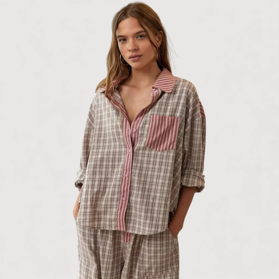 Quelindraea - Ongecompliceerd Pyjama-Set