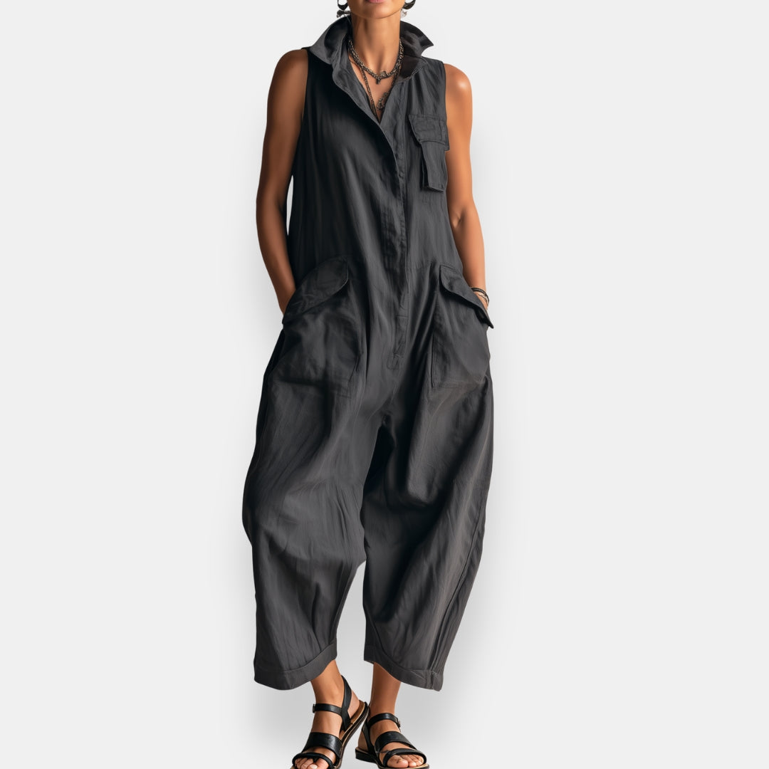 Aeris - Dames oversized jumpsuit met zakken | Perfect voor het najaar