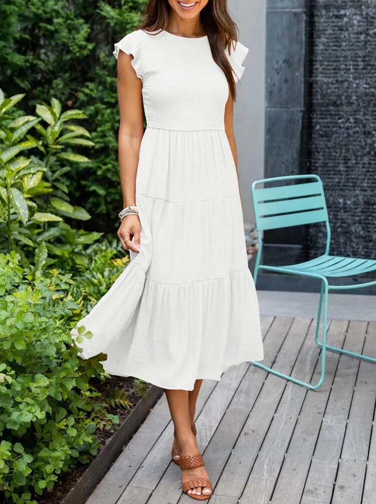 SANDY- COMFORTABELE MAXI JURK