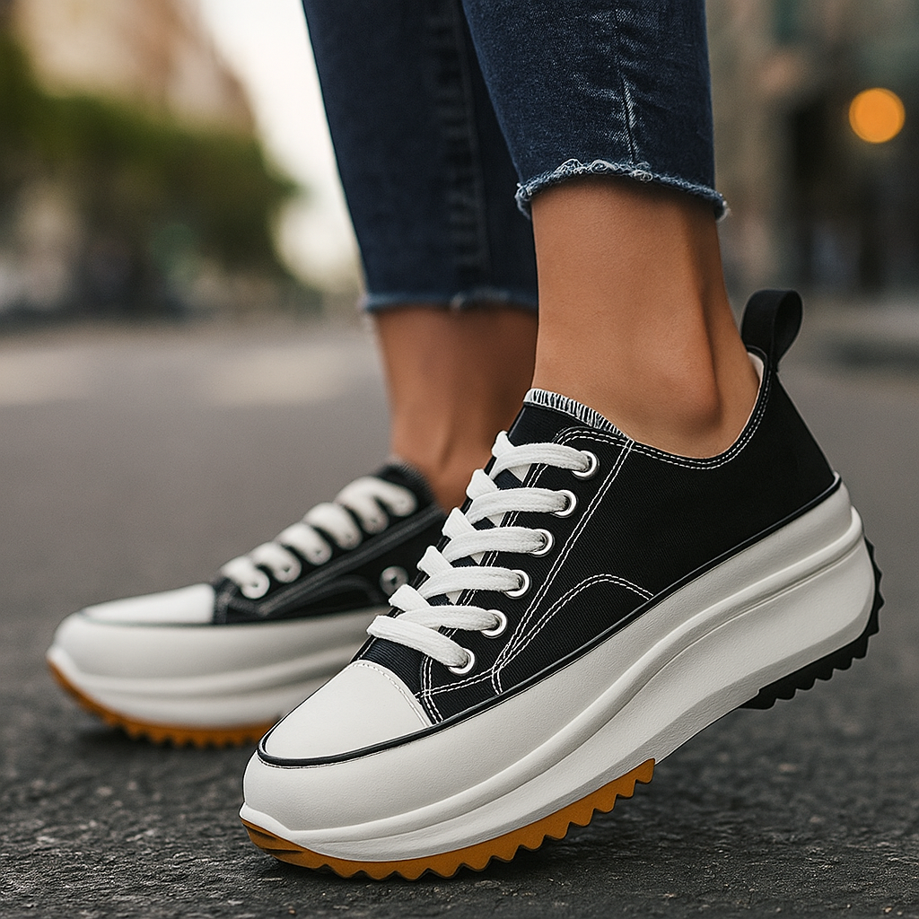 Selavine - Elegante Platform Sneakers voor Stedelijk Comfort
