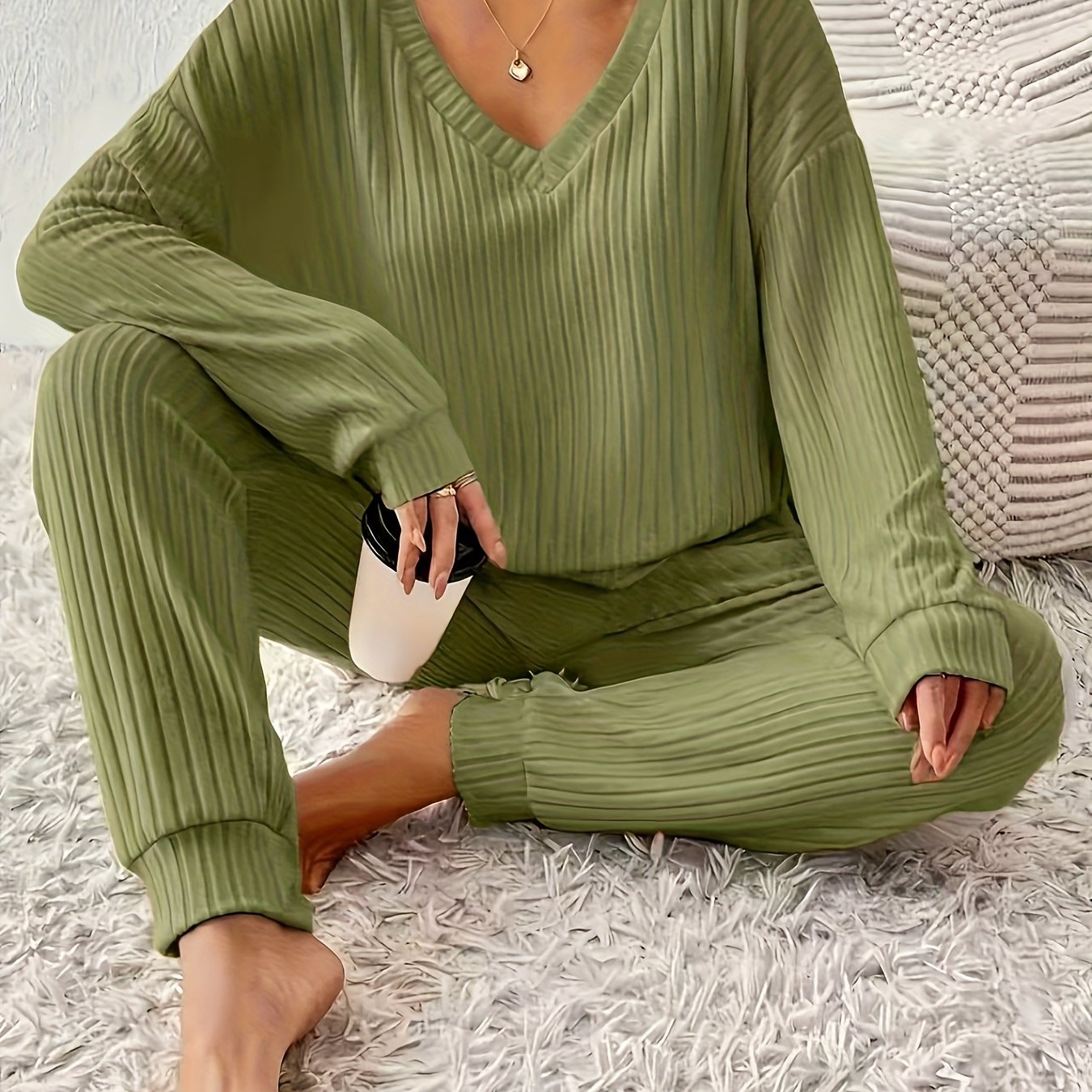 Oralina - Elegant Plissé Set voor Dames
