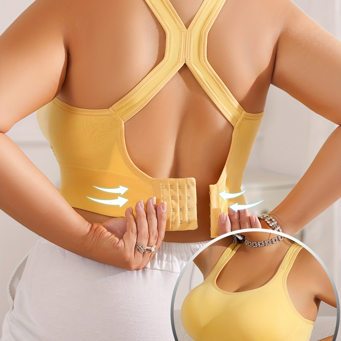 Vittoria - Sportbeha Plus Size met verwijderbare pads en verstelbare bandjes