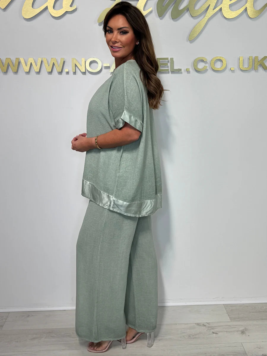 Haliora - Casual en trendy damesset met V-halslijn