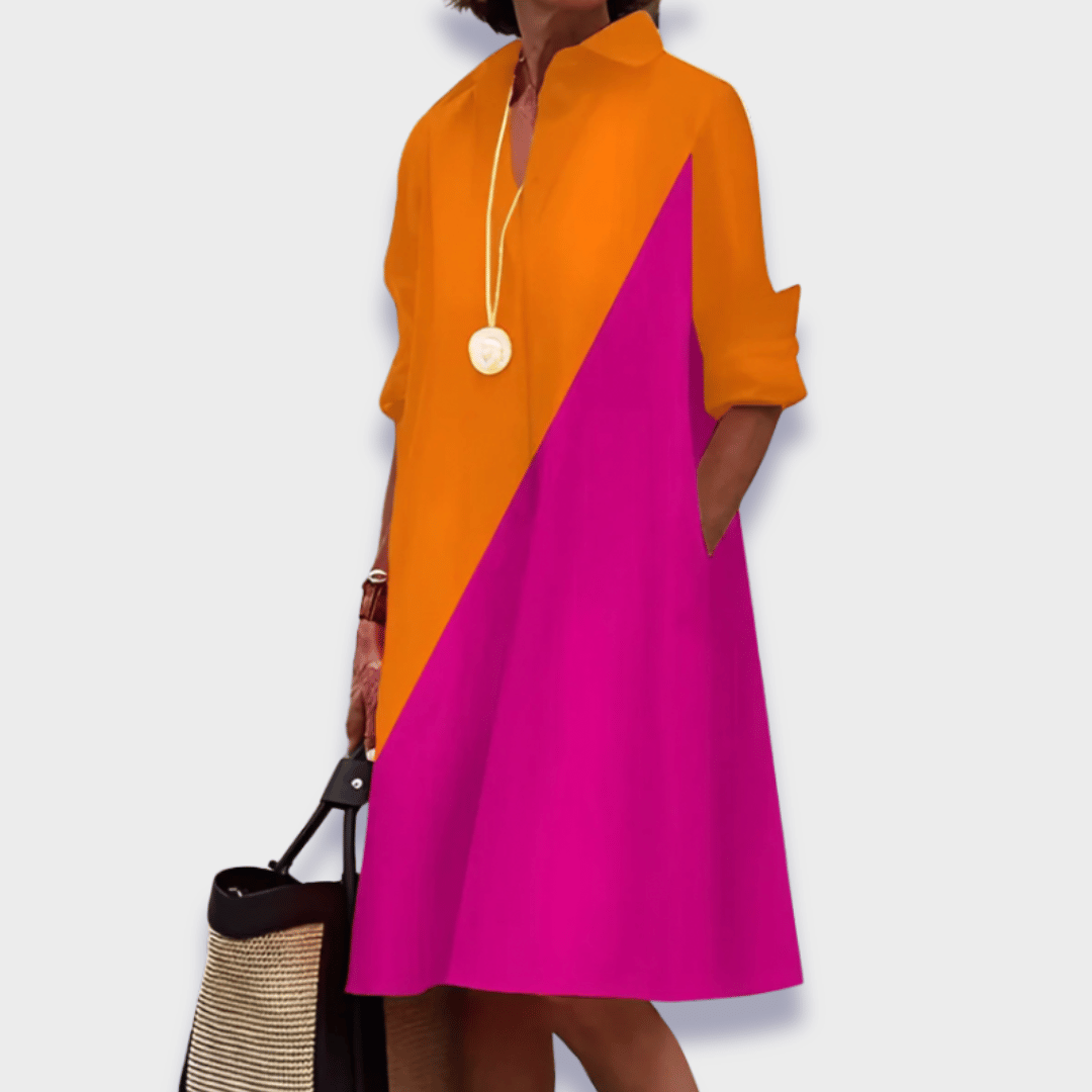 Ysolde - Stijlvolle Polo Dress van premium stof