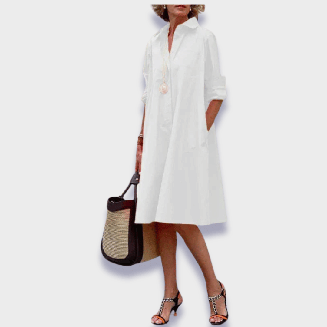 Ysolde - Stijlvolle Polo Dress van premium stof