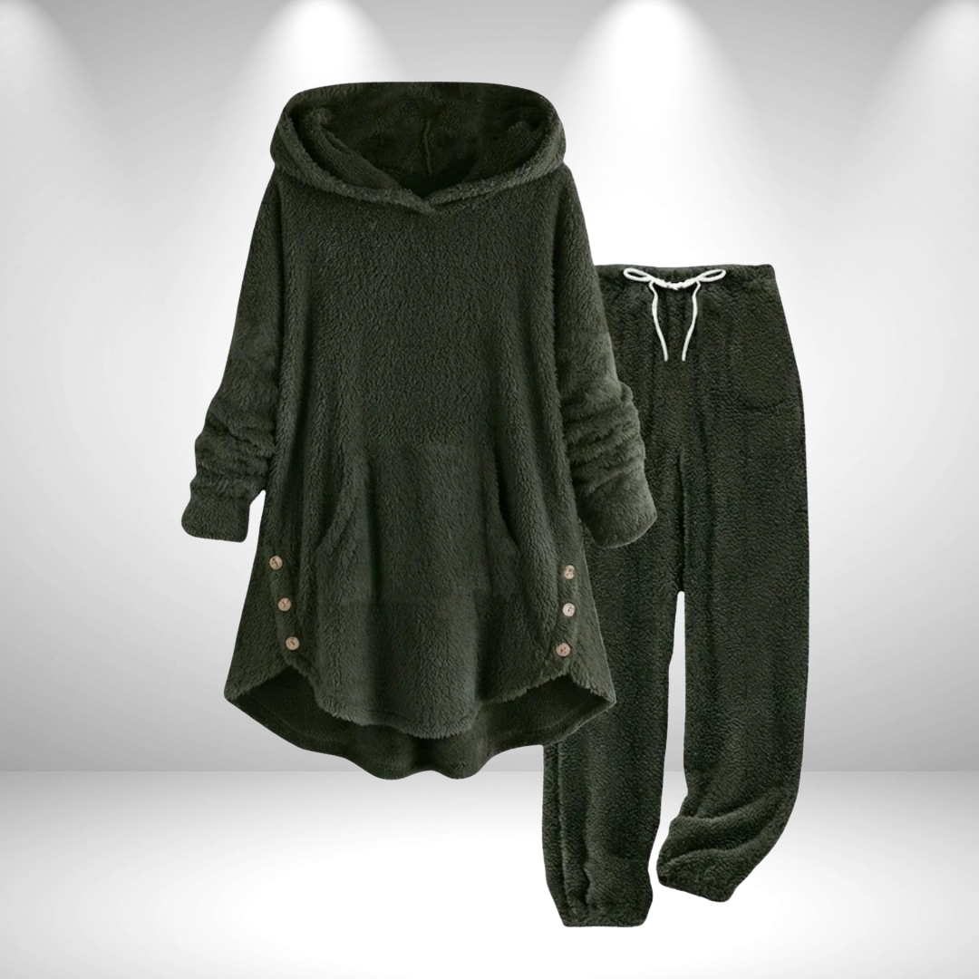 Neralisse - Ultra-Zachte Lounge Tuniek Set met Cocooning Winterstijl