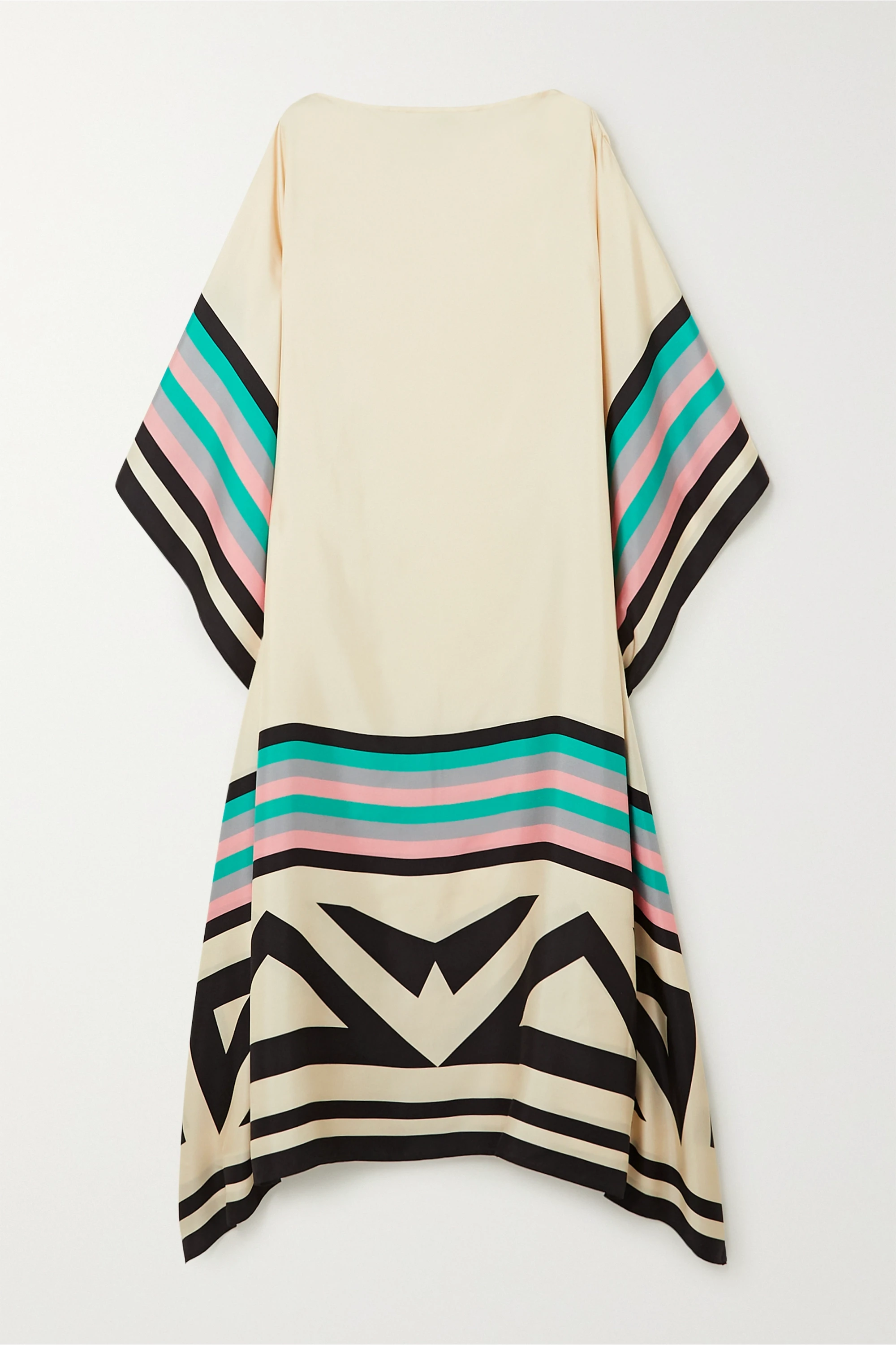 Rayna - Caftan met Geometrische Print