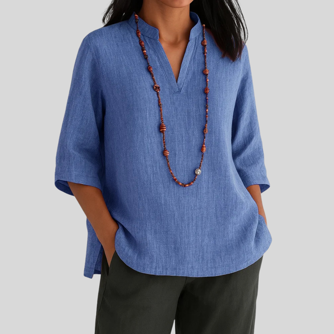 Sirelia - Lichte zomerblouse – Vrijheid, frisheid en elegantie voor elke dag