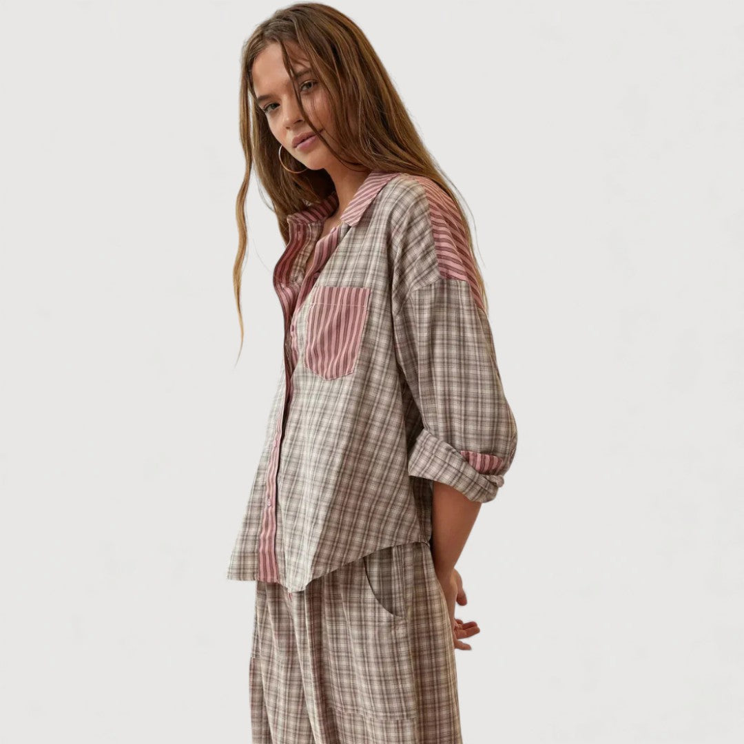 Quelindraea - Ongecompliceerd Pyjama-Set