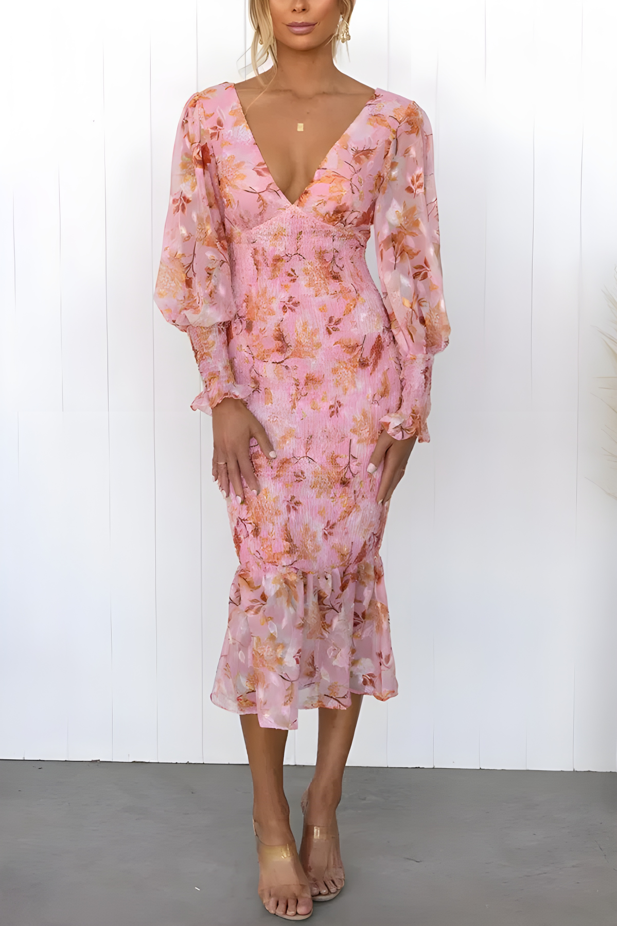 Sunniva - Elegante Jurk - Tijdloos Ontwerp - Perfect Voor een bruiloft!