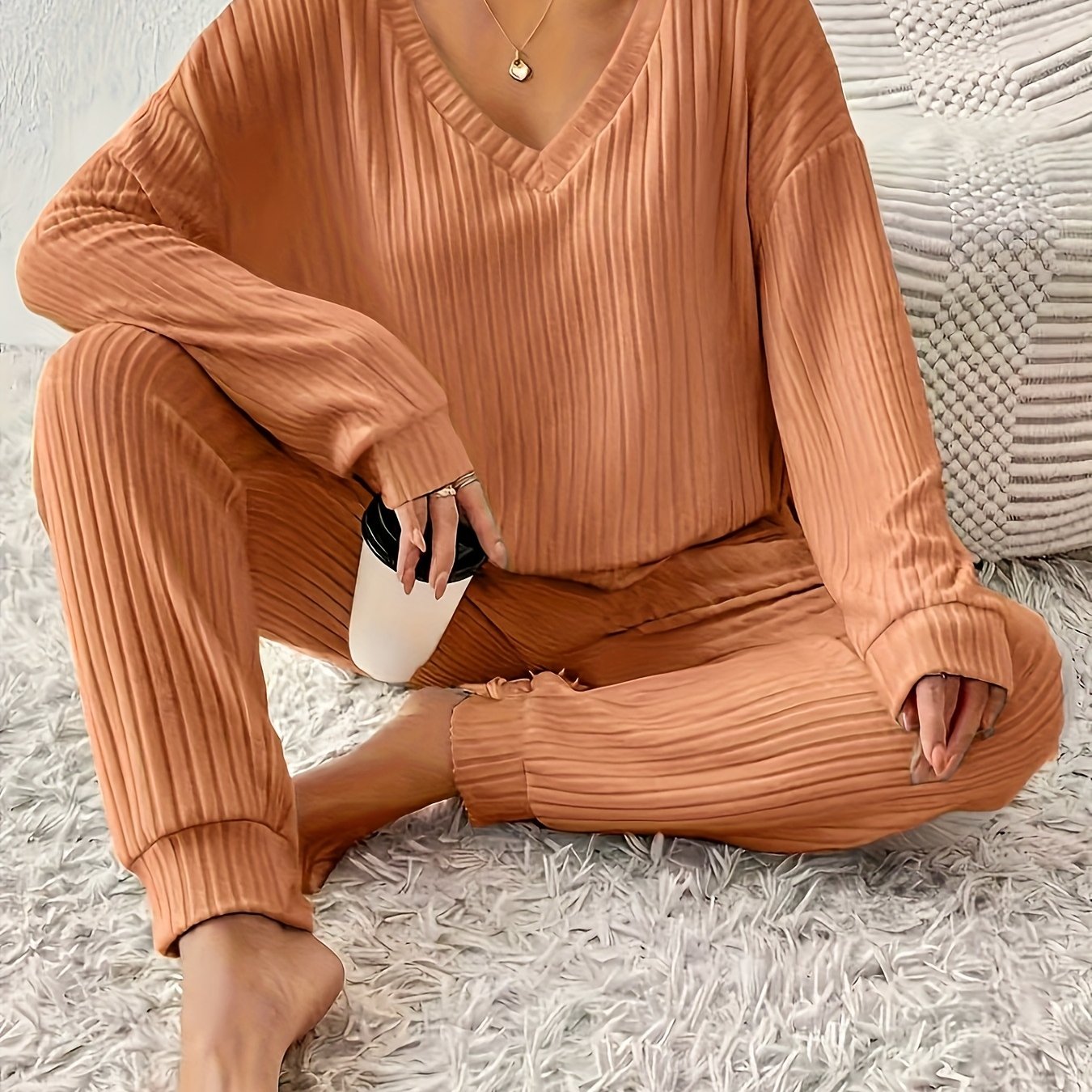 Oralina - Elegant Plissé Set voor Dames