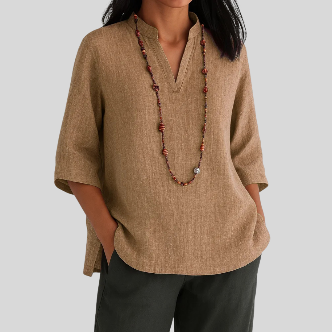 Sirelia - Lichte zomerblouse – Vrijheid, frisheid en elegantie voor elke dag