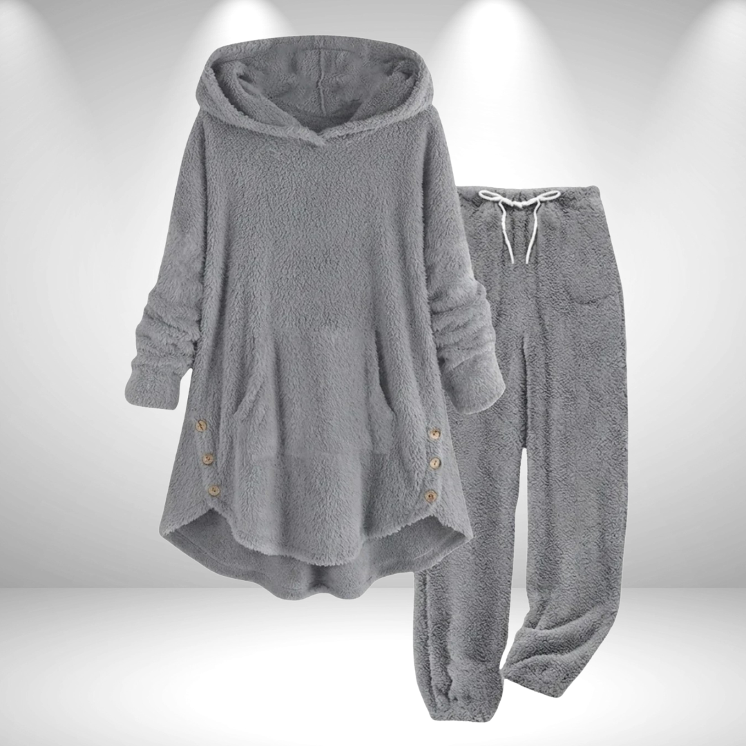 Neralisse - Ultra-Zachte Lounge Tuniek Set met Cocooning Winterstijl