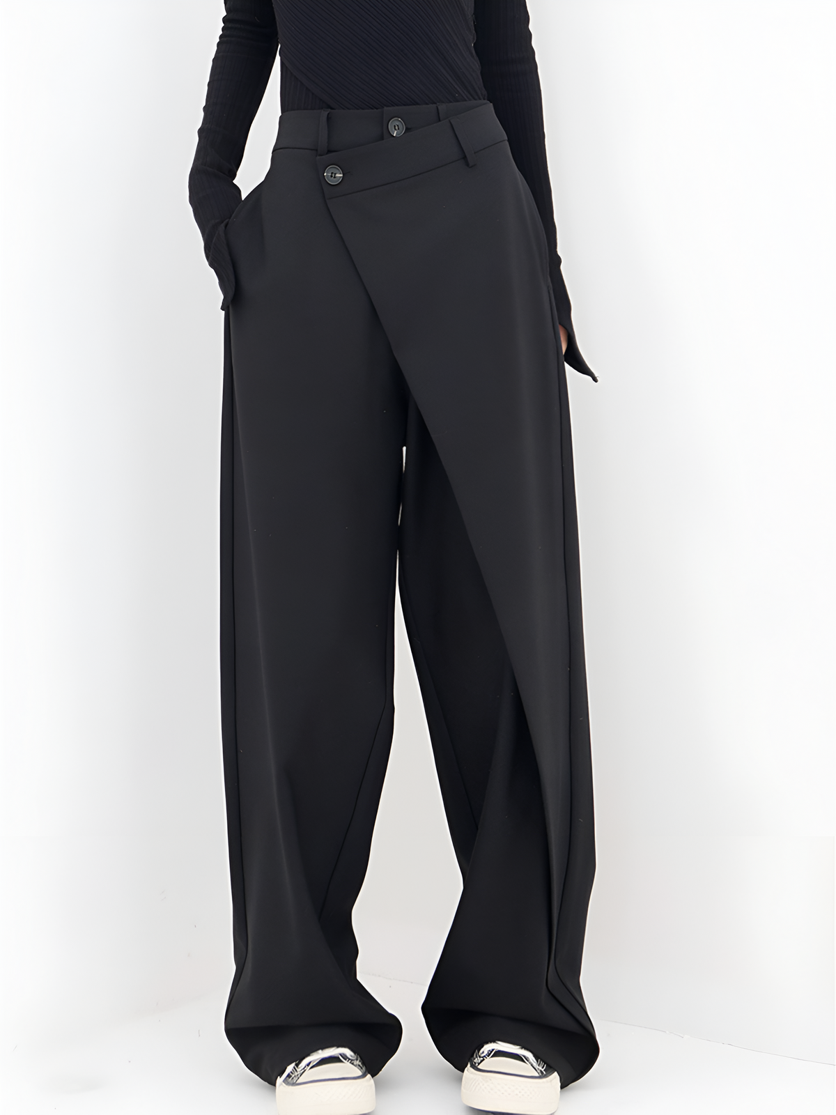 Natalie - Moderne Hoge Taille Broek