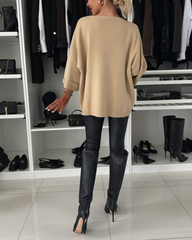 Heleen - Stijlvolle trui met unieke details