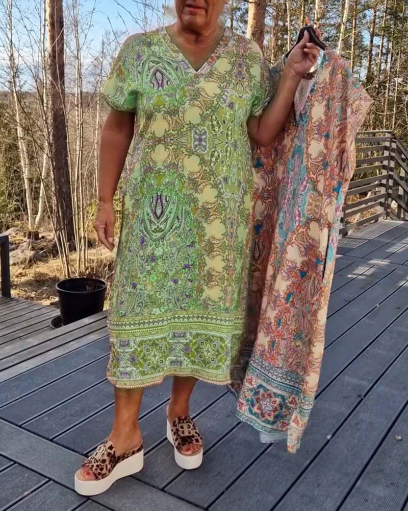 Ailina - Prachtige dames zomerjurk