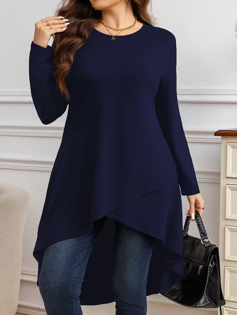 Arelivine - Elegante lange mouwen T-shirt