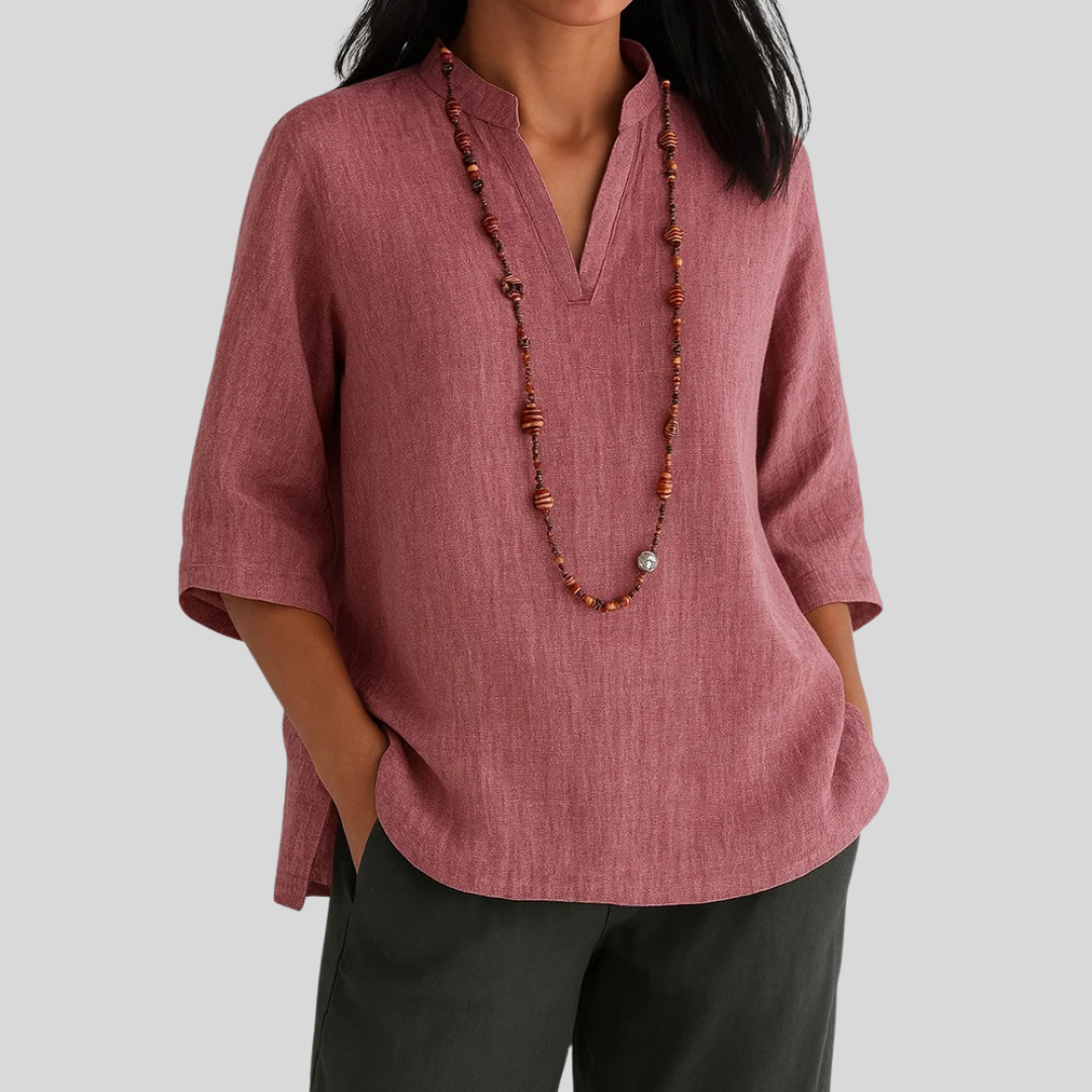 Sirelia - Lichte zomerblouse – Vrijheid, frisheid en elegantie voor elke dag