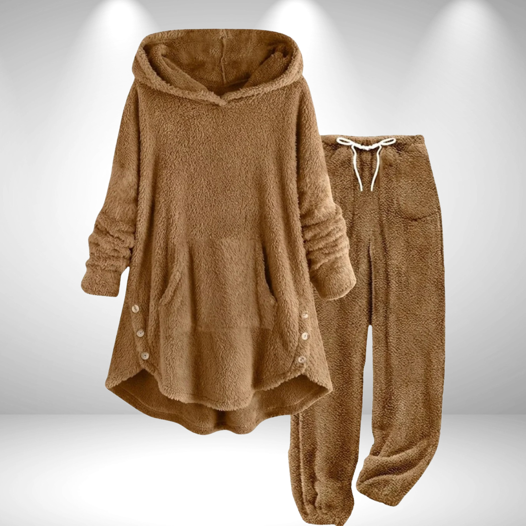 Neralisse - Ultra-Zachte Lounge Tuniek Set met Cocooning Winterstijl
