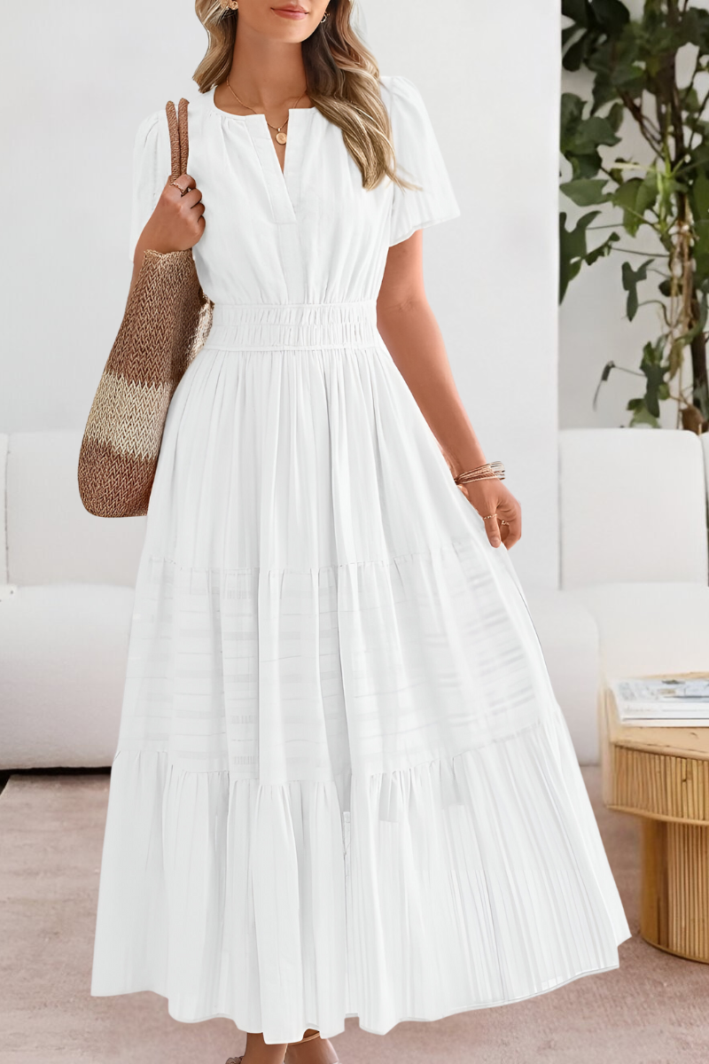 Adelphine - Lichte en elegante Boho zomerjurk
