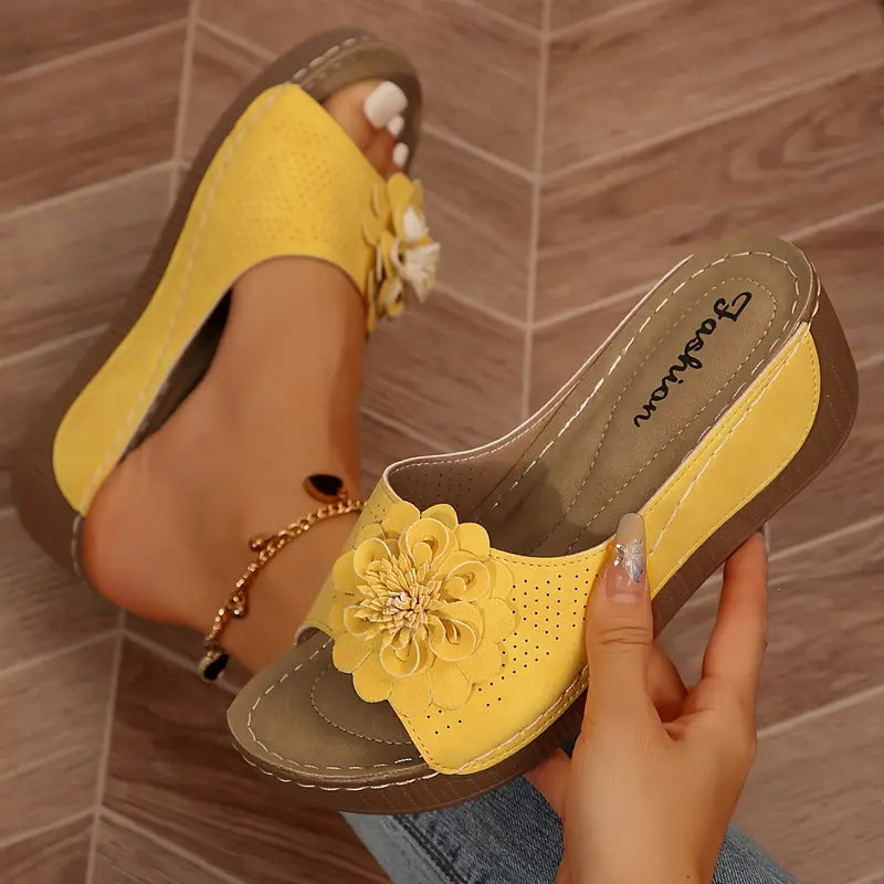 Nirelle - Sandalen met bloemen voor dames