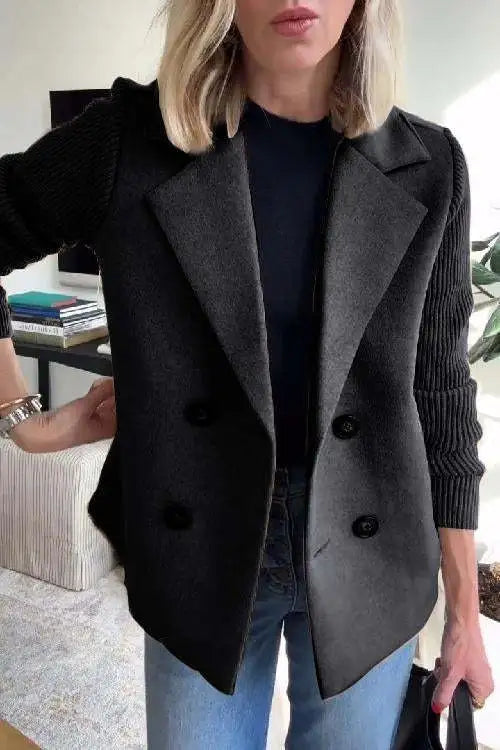 Augustine - Casual blazer met unieke mouwen