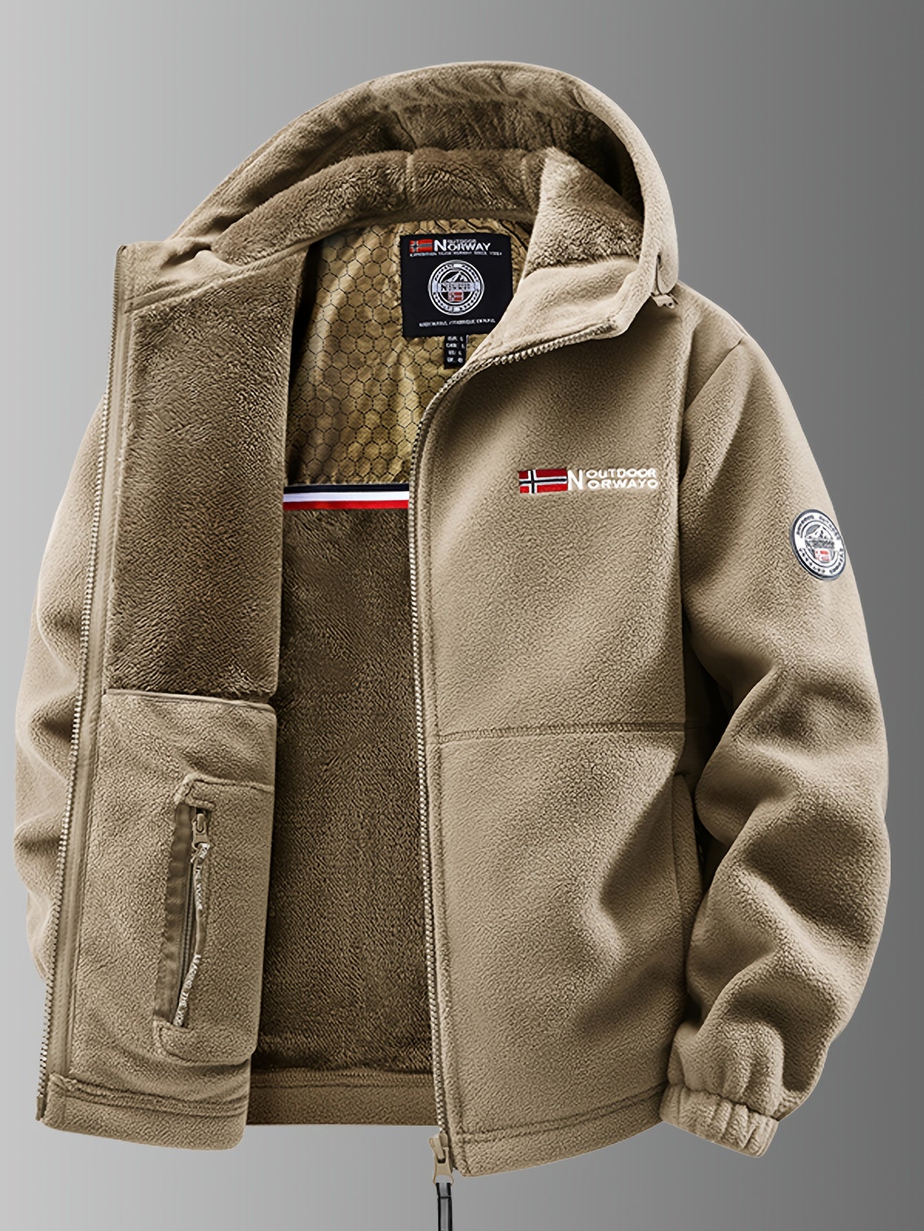 Oliver - Thermische Fleece Winterjas voor Mannen