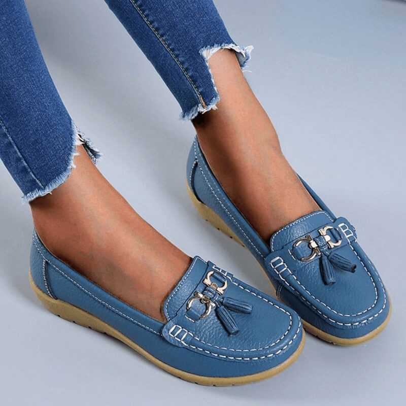 Heliora - Leren orthopedische comfortschoenen - Natuurlijke elegantie in elke stap