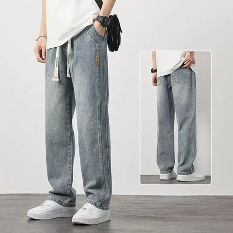 Jason - Losse rechte jeans voor mannen
