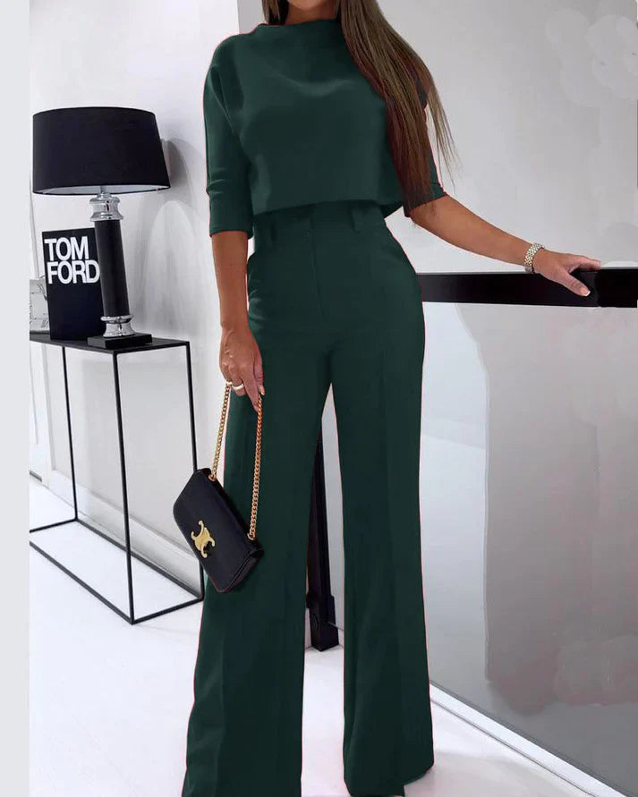 Sharon - Elegante casual top en broek