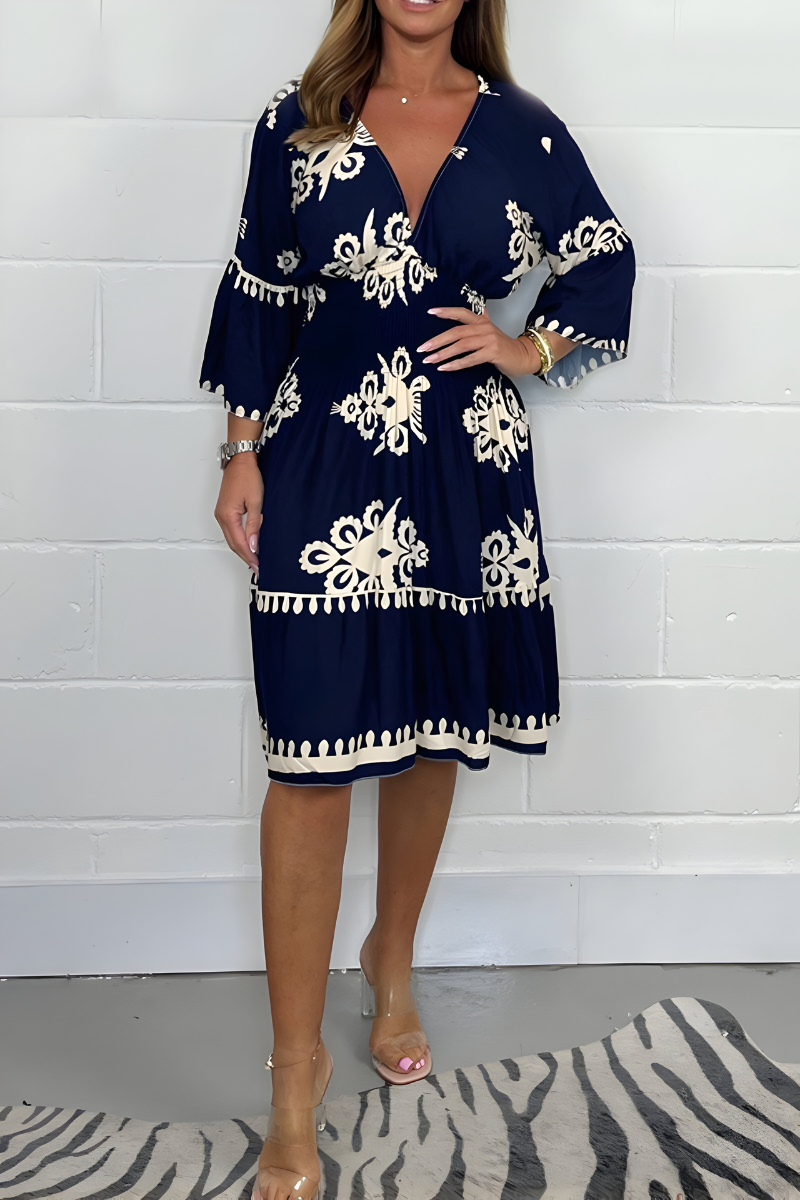 Iliana - Zomerse Boho Jurk