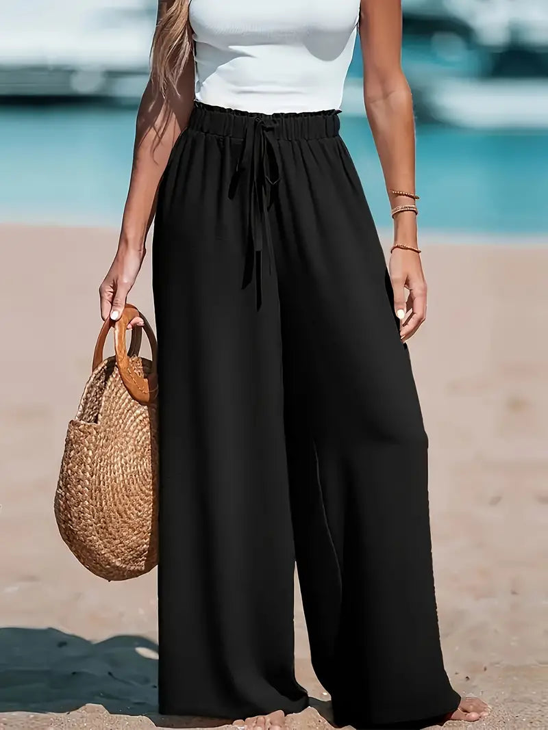 Thea - Effen oversized broek