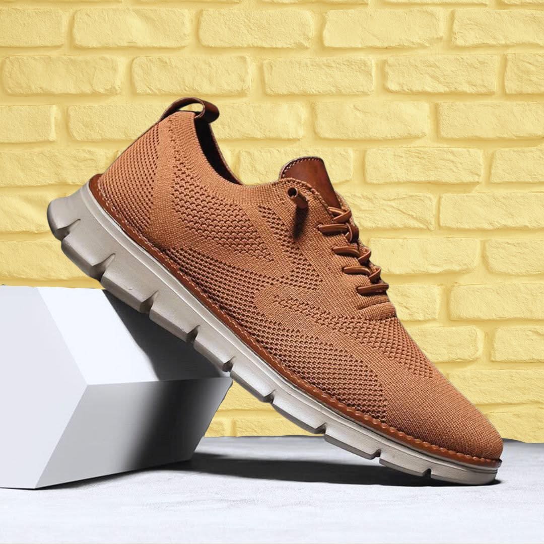 Noah - Ademend heren schoenen met veters voor dagelijks comfort